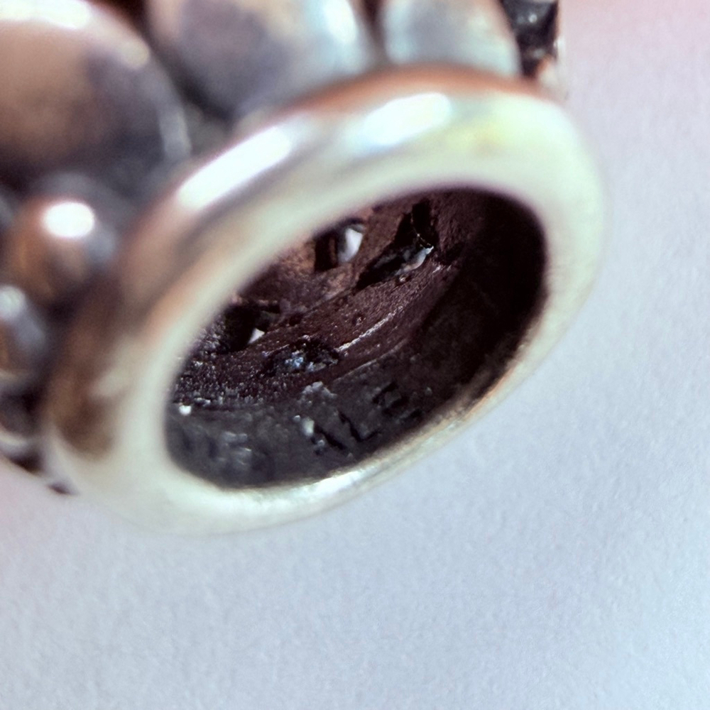 Pandora Climbing Ivy Palu Kali Barrel Charm Sterling Silver 925 ALE Retired - Picture 5 of 6